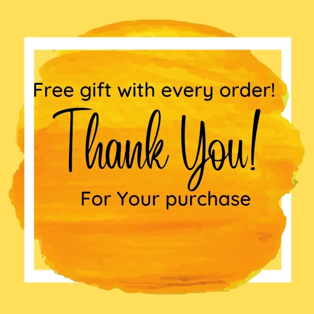 Thank You Card with Free Gift Offer